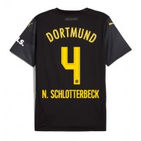 Camisa de Futebol Borussia Dortmund Nico Schlotterbeck #4 Equipamento Secundário 2024-25 Manga Curta